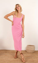 Load image into Gallery viewer, PINK WAFFLE DRESS