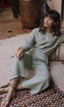 Load image into Gallery viewer, MINT LINNEN PANTS