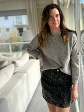 Load image into Gallery viewer, GREEN LEOPARD SKIRT CONSTANCE
