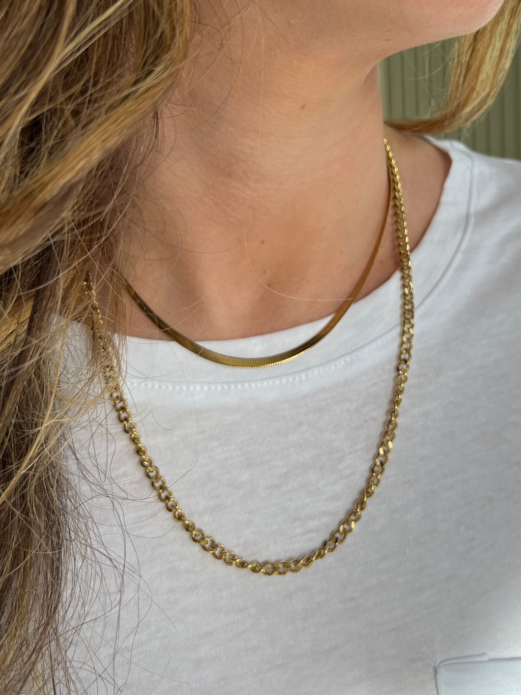 DOUBLE LAYERED NECKLACE OUMI