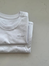 Load image into Gallery viewer, BABY T-SHIRT MILK LOVER (0 - 36 maanden)
